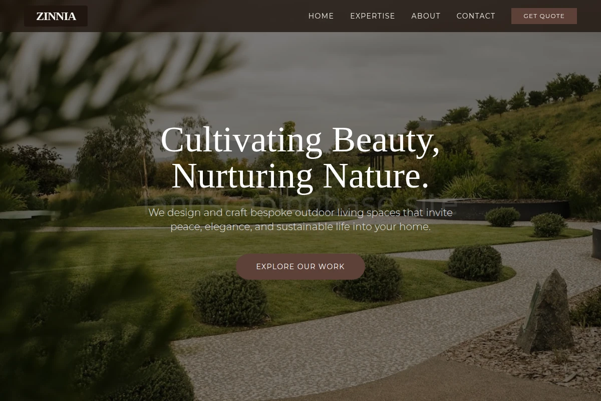 Zinnia Landscaping